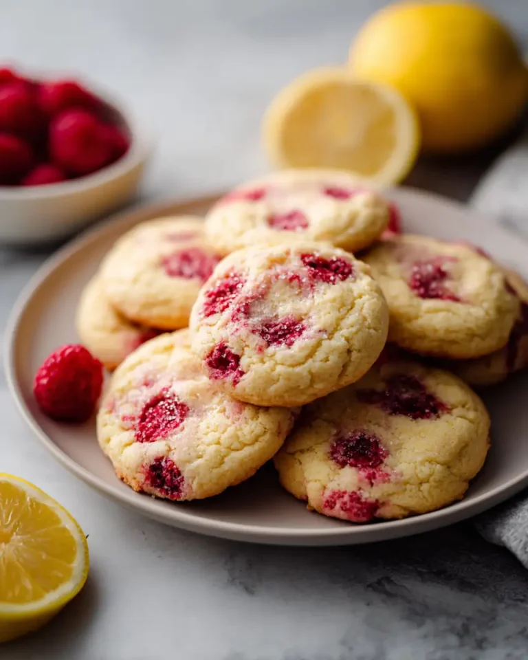 Zesty Delight: Irresistible Lemon Raspberry Cookies That Brighten Your Day - Featured Image
