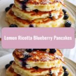 Fluffy Morning Delight Lemon Ricotta Blueberry Pancakes