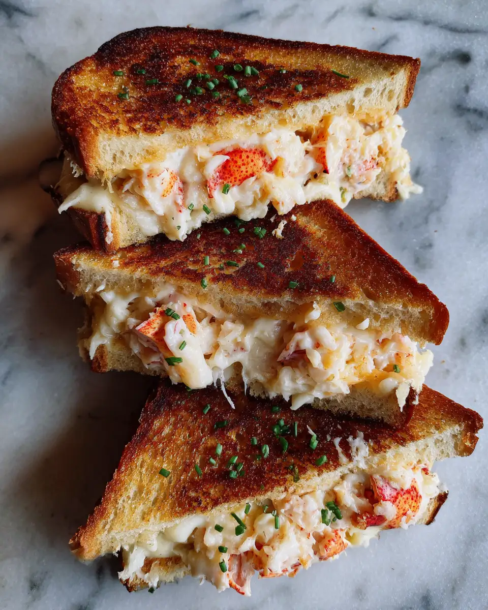 Ingredients for Decadent Lobster Grilled Cheese Sandwich: A Gourmet Twist on Comfort Food