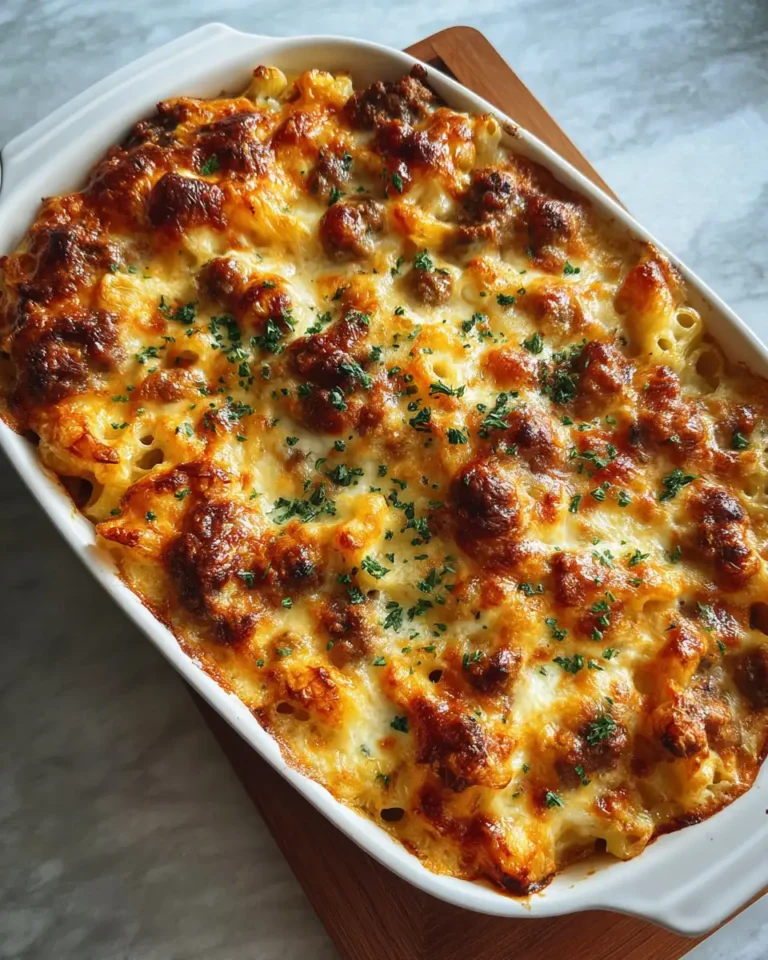 Ultimate Comfort Fusion: Mac and Cheese Meatloaf Casserole Delight - Featured Image