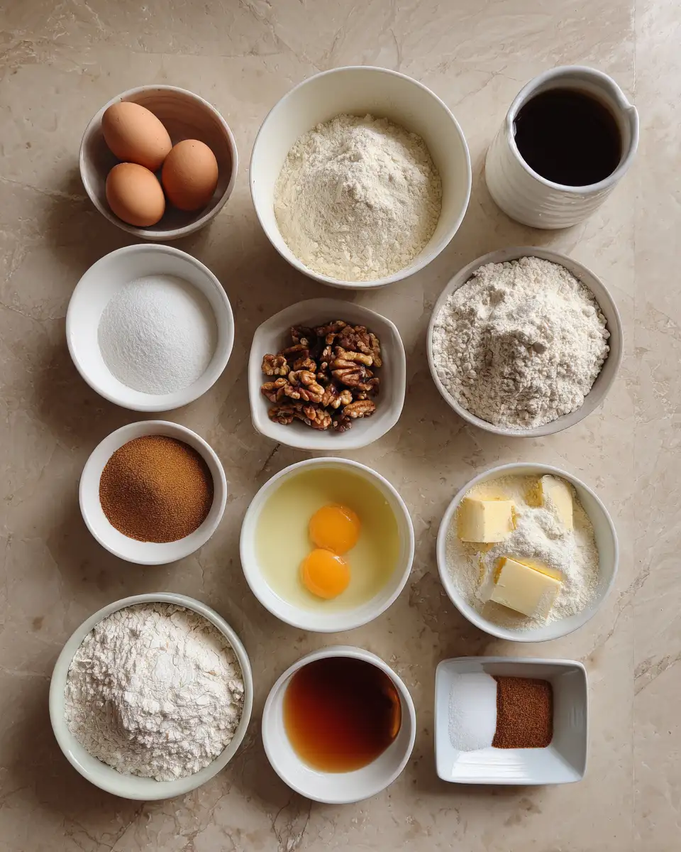 Ingredients for Wake Up to the Ultimate Maple Brown Sugar Pancake Bake Bliss