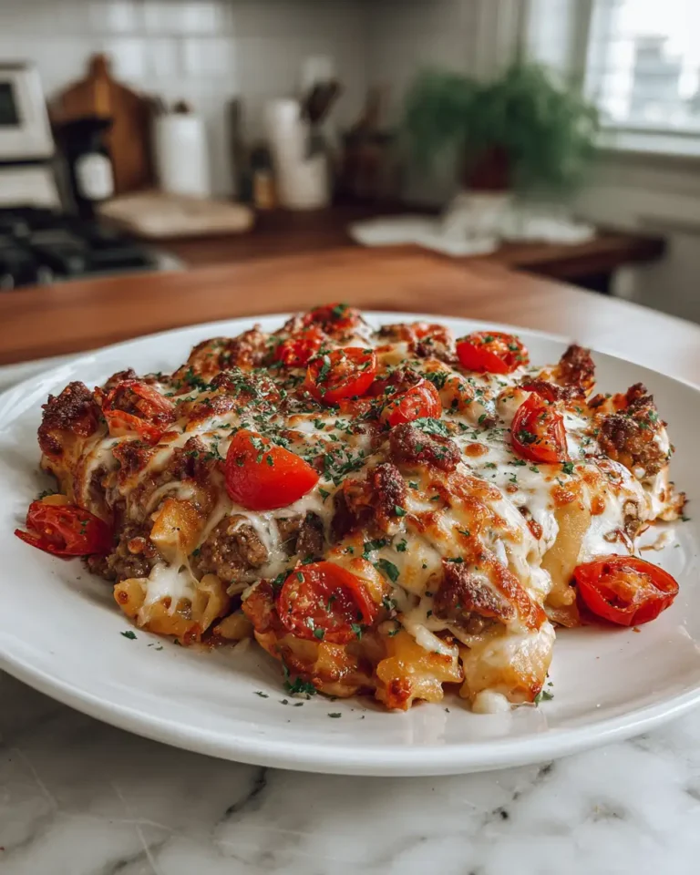 Ultimate Comfort: Meat Pizza Casserole Bliss - Featured Image