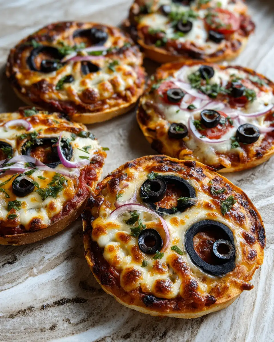 Final dish - Spooky and Delicious Mini Skull Pizzas for a Halloween Feast