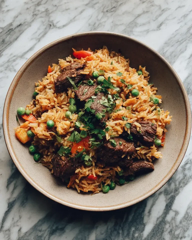 Savor the Simplicity: One Pan Beef and Rice Magic - Featured Image