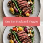 Sizzle and Simplify: One Pan Steak and Veggies Delight