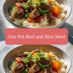 Savor the Simplicity: One Pot Beef and Rice Meal Marvel