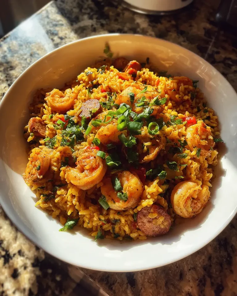 Savor the Flavor: One Pot Shrimp and Sausage Jambalaya Adventure - Featured Image