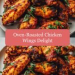 Crispy and Irresistible: Dive into Oven-Roasted Chicken Wings Delight