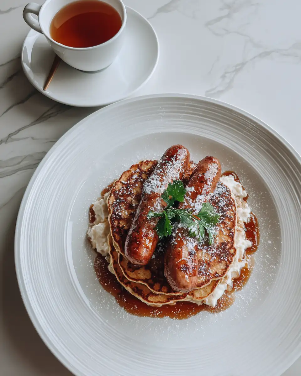 Final dish - Irresistible Breakfast Delight: Discover the Magic of Pancake Sausage Sticks