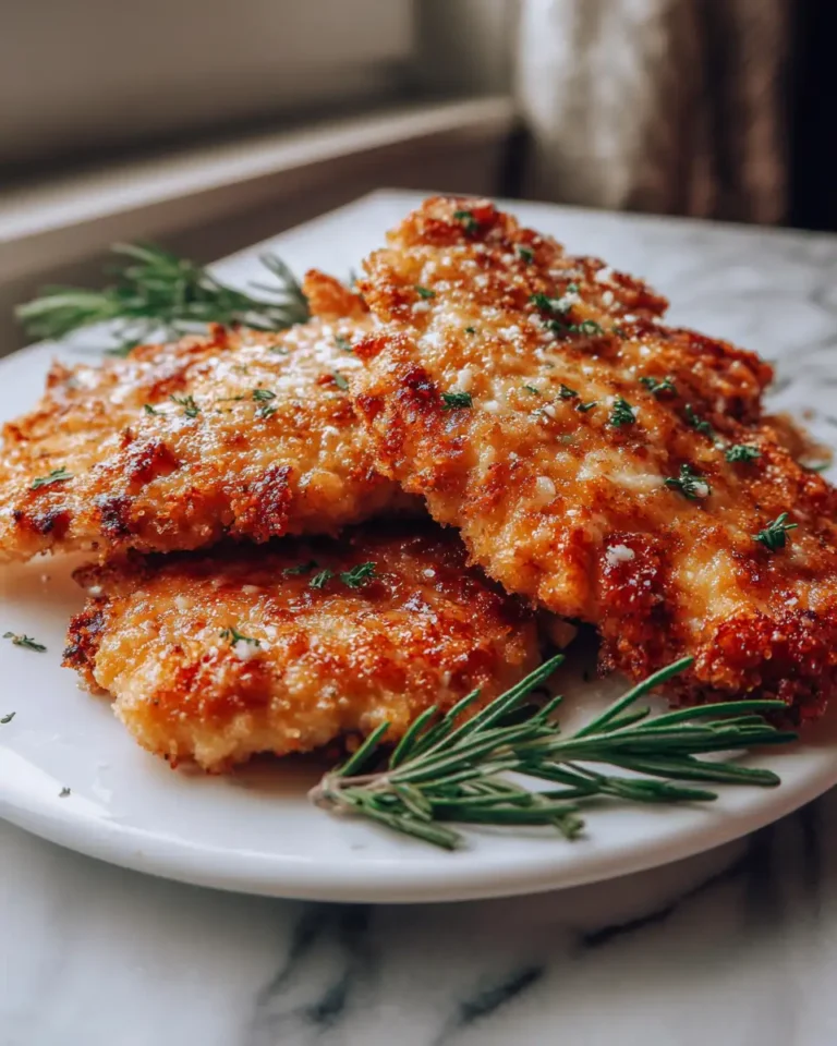 Crispy Perfection: Savor the Irresistible Parmesan Crusted Chicken Cutlets - Featured Image