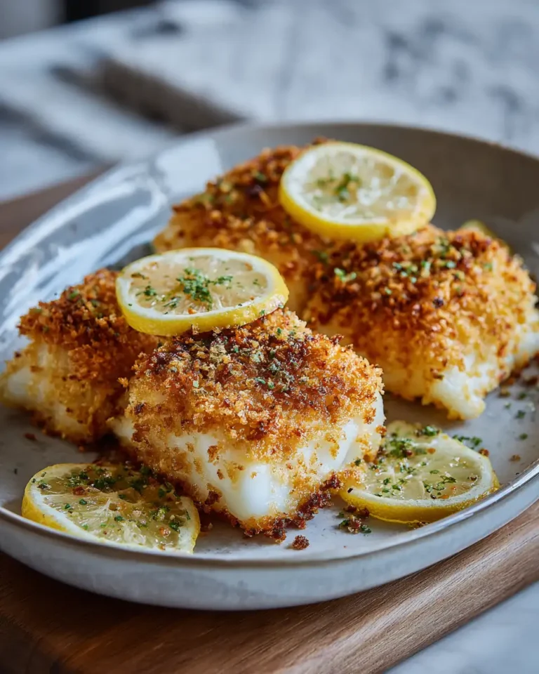Crispy Delights: Discover the Magic of Parmesan Crusted Cod Fillets - Featured Image
