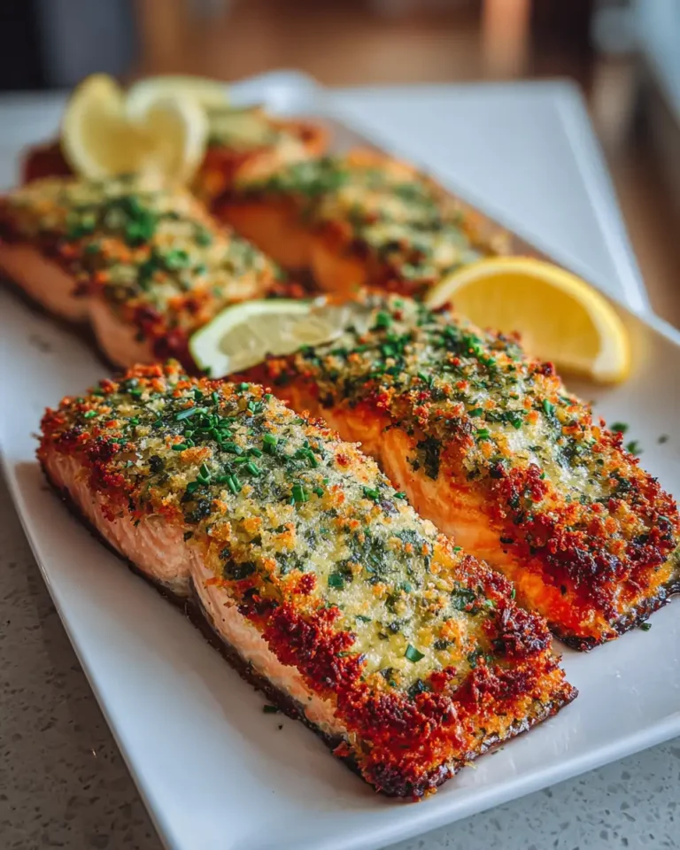 Crispy Parmesan Crusted Salmon Fillets That Will Wow Your Taste Buds - Featured Image