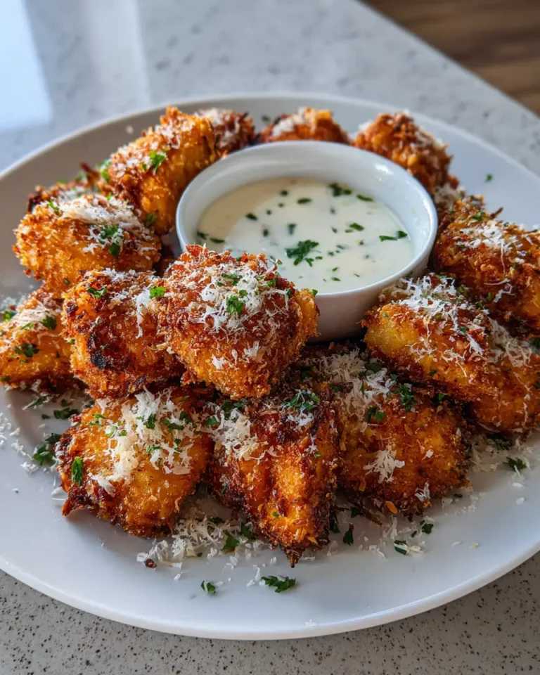 Crispy Parmesan Garlic Chicken Bites That Will Steal the Show - Featured Image