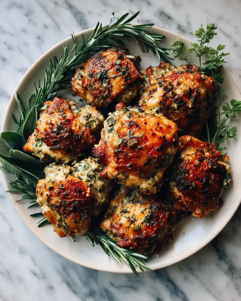 Flavorful Parmesan Herb Chicken Thighs to Elevate Your Dinner Game - Featured Image