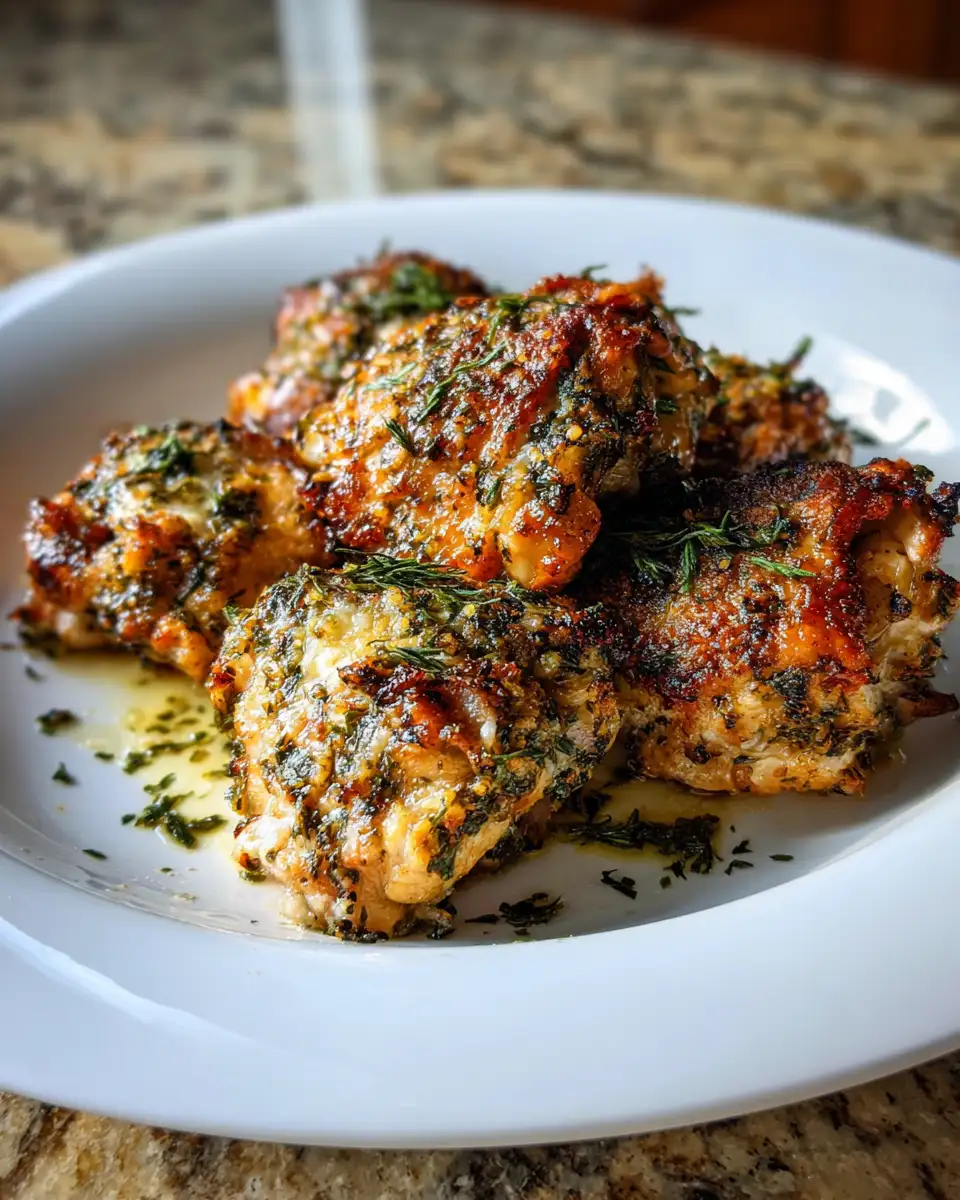 Flavorful Parmesan Herb Chicken Thighs to Elevate Your Dinner Game 6 Final dish - Flavorful Parmesan Herb Chicken Thighs to Elevate Your Dinner Game