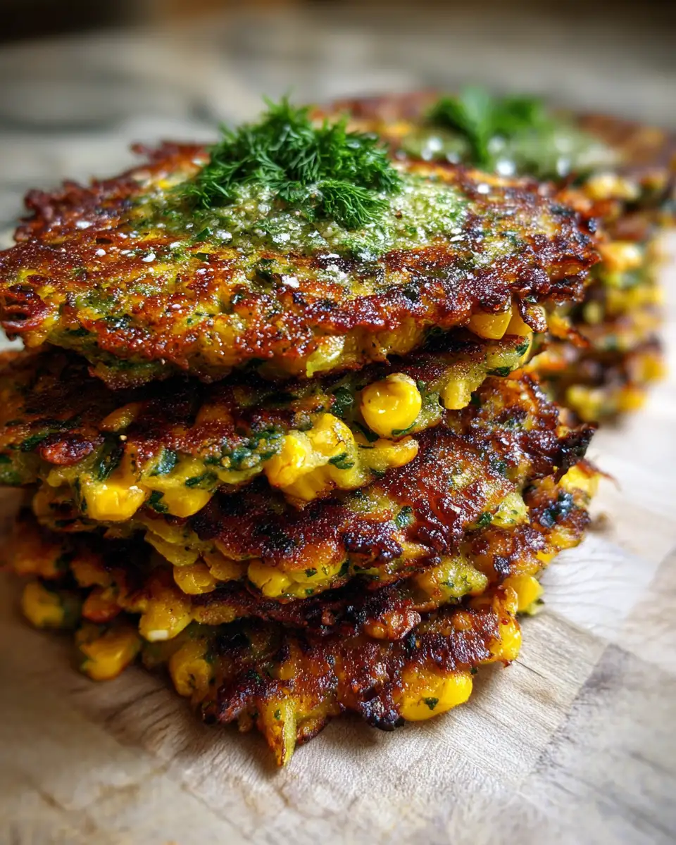 Crispy Parmesan Zucchini Corn Fritters That Will Wow Your Taste Buds 6 Final dish - Crispy Parmesan Zucchini Corn Fritters That Will Wow Your Taste Buds