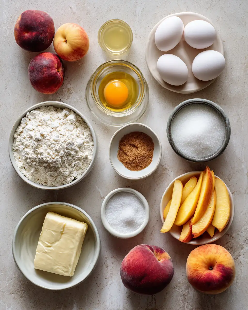 Sweet Symphony: Discover the Delight of Peach Vanilla Bean Galette 4 Ingredients for Sweet Symphony: Discover the Delight of Peach Vanilla Bean Galette