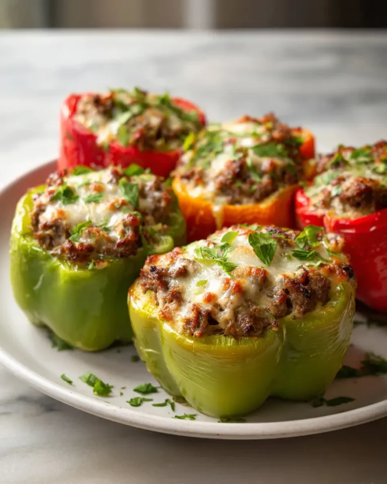 Philly Cheesesteak Stuffed Peppers: A Delicious Twist on a Classic Favorite - Featured Image