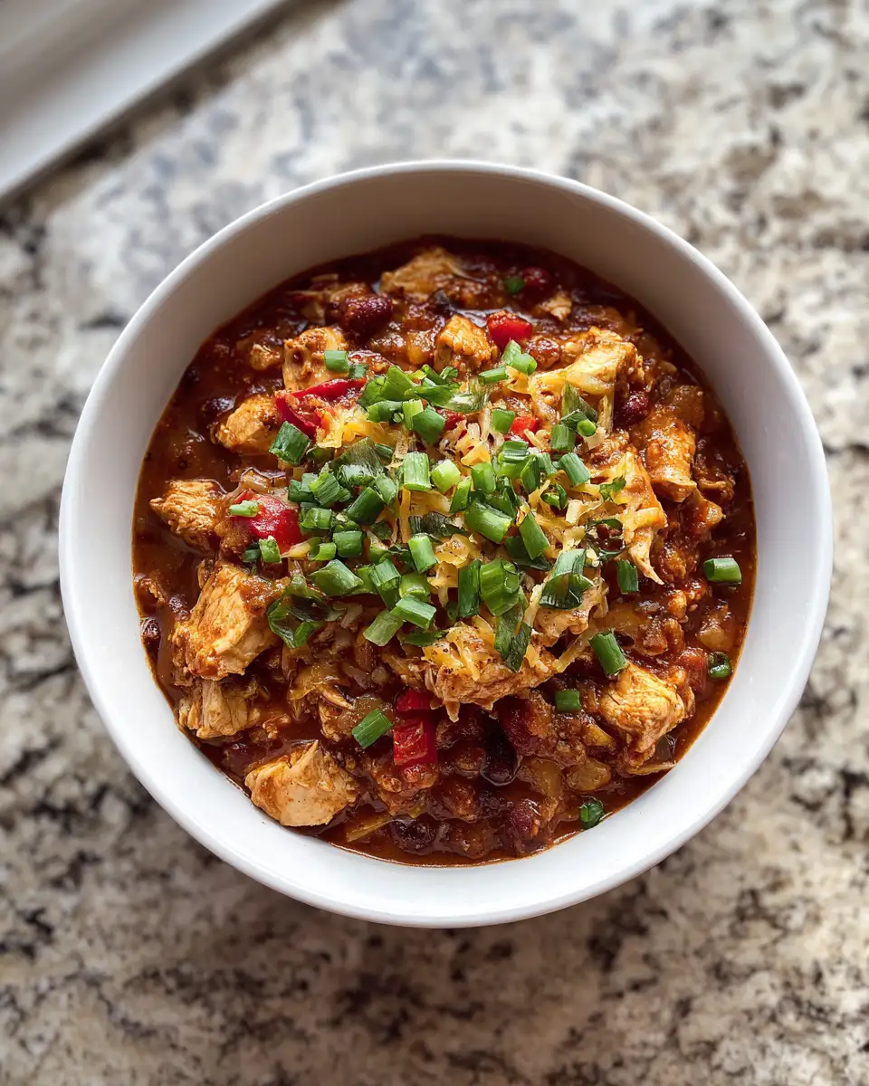 Spice Up Your Fall with Hearty Pumpkin Chicken Chili 6 Final dish - Spice Up Your Fall with Hearty Pumpkin Chicken Chili