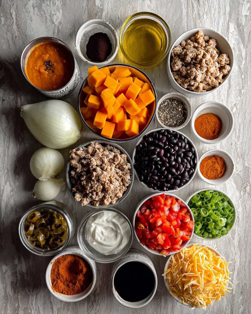Spice Up Your Fall with Hearty Pumpkin Chicken Chili 4 Ingredients for Spice Up Your Fall with Hearty Pumpkin Chicken Chili