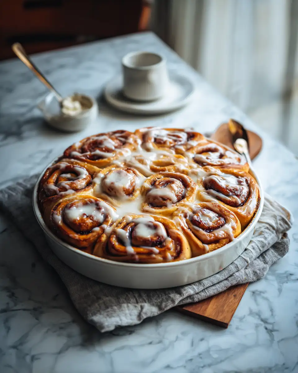 Final dish - Pumpkin Cinnamon Roll Bake Bliss