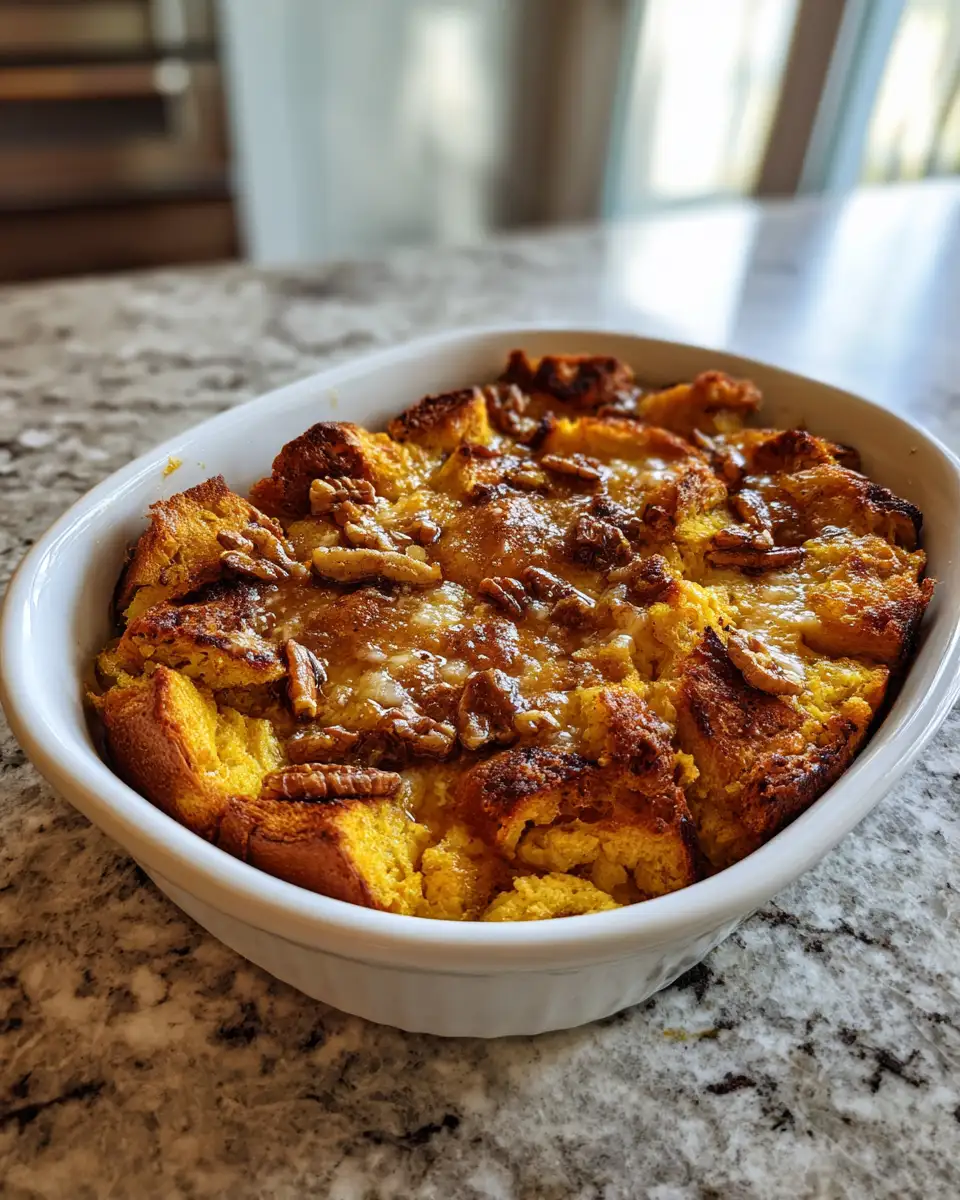 Final dish - Pumpkin French Toast Bake: A Cozy Autumn Breakfast Delight