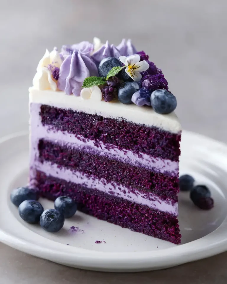 Indulge in the Magic of Purple Velvet Cake - Featured Image