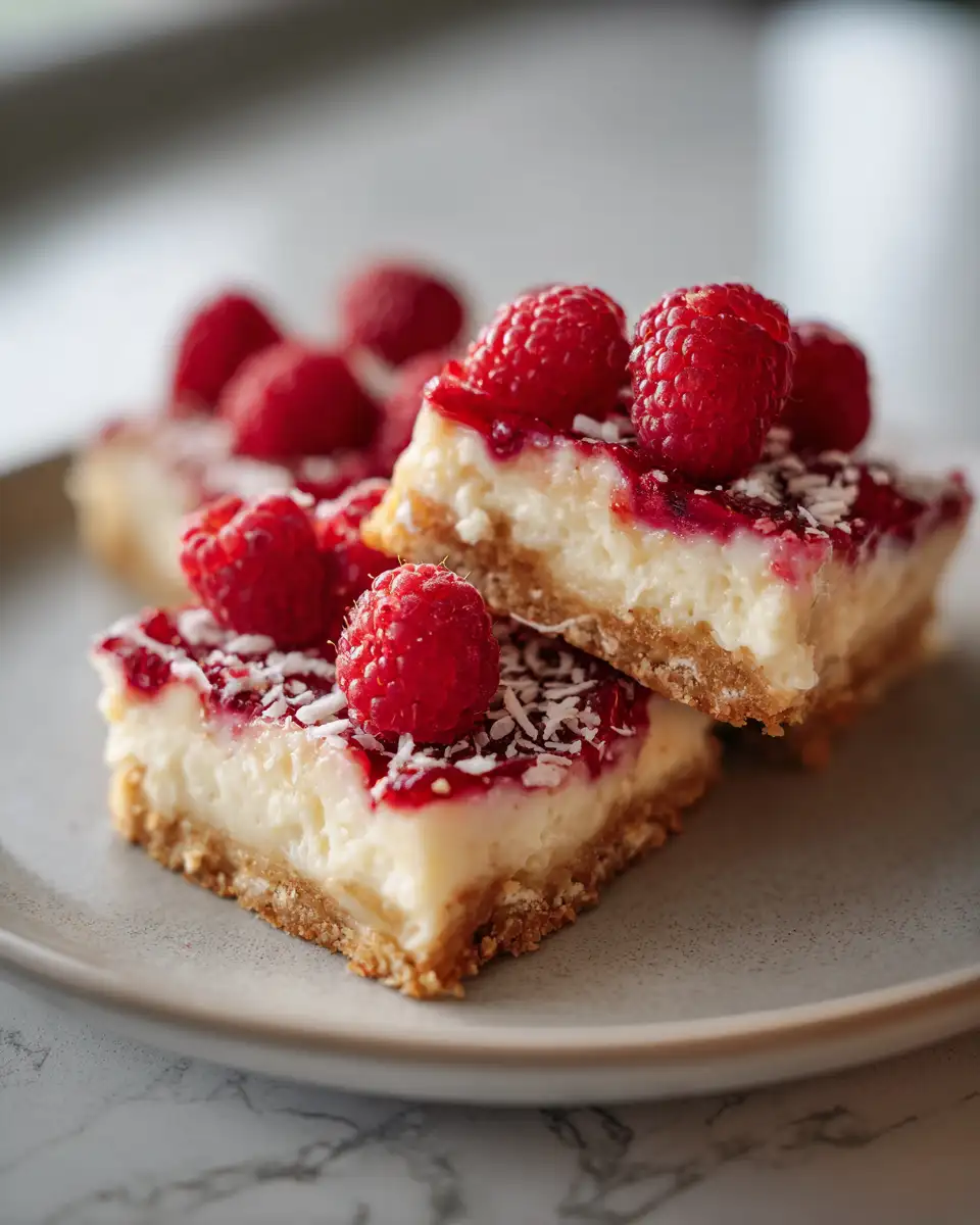 Indulge in Bliss with Irresistible Raspberry Coconut Bars 6 Final dish - Indulge in Bliss with Irresistible Raspberry Coconut Bars