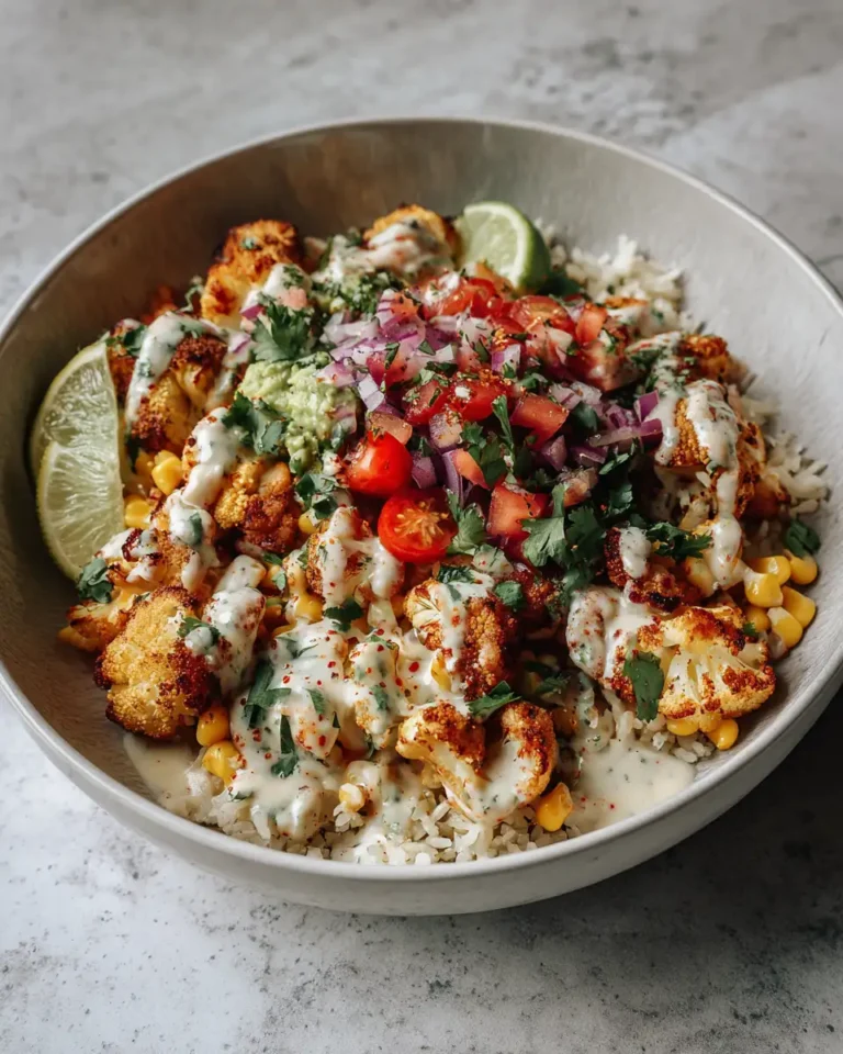 Savor the Flavor: Roasted Cauliflower Taco Bowl Bliss - Featured Image