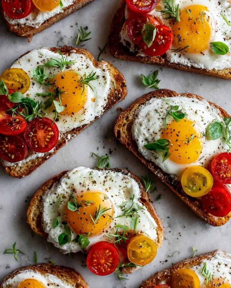 Elevate Your Brunch Game with Roasted Garlic Tomato Burrata Toast - Featured Image