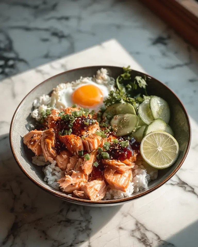 Effortless Salmon Rice Bowl: Your Quick & Delicious Dinner Solution - Featured Image