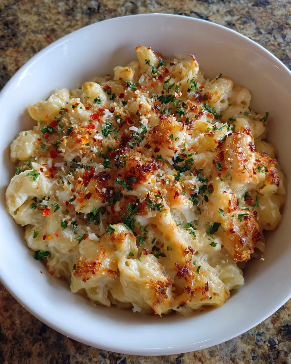 Final dish - Dive into Decadence with the Ultimate Seafood Mac and Cheese