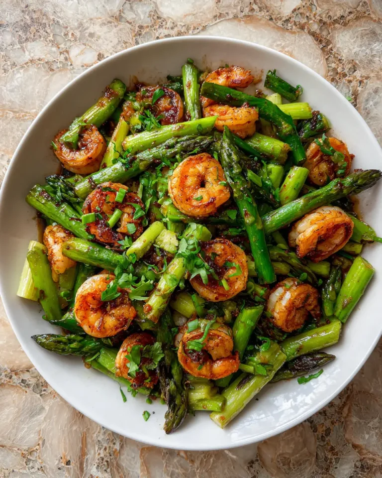 Sizzling Shrimp and Asparagus Stir Fry: A Flavorful Fusion Feast - Featured Image
