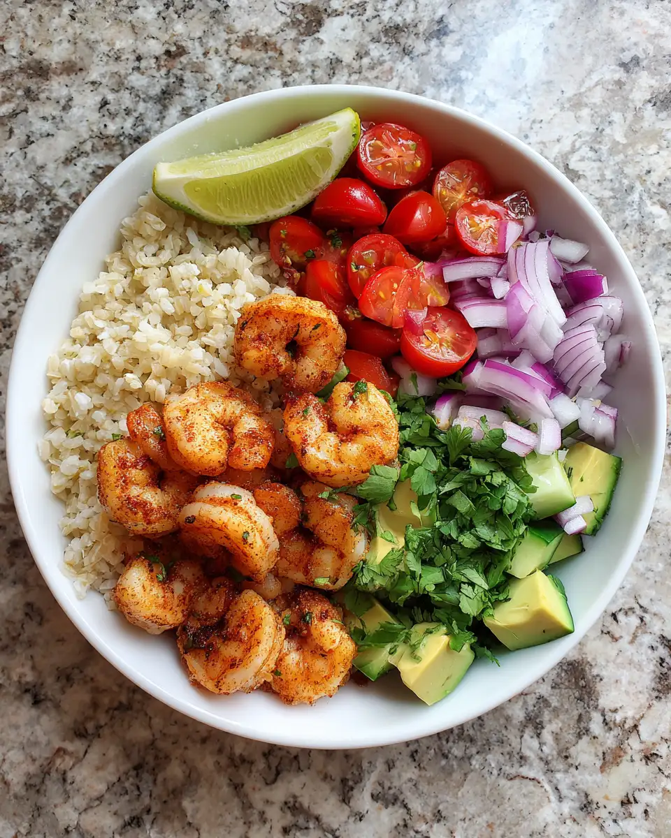 Ingredients for Shrimp Bowl Meal Prep: Dive into Flavorful & Easy Weeknight Dinners