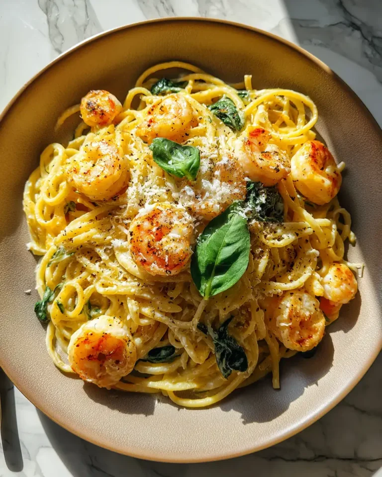 Indulge in the Ultimate Creamy Shrimp Pasta Delight - Featured Image