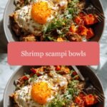 Savor the Sea: Irresistible Shrimp Scampi Bowls for a Flavorful Feast