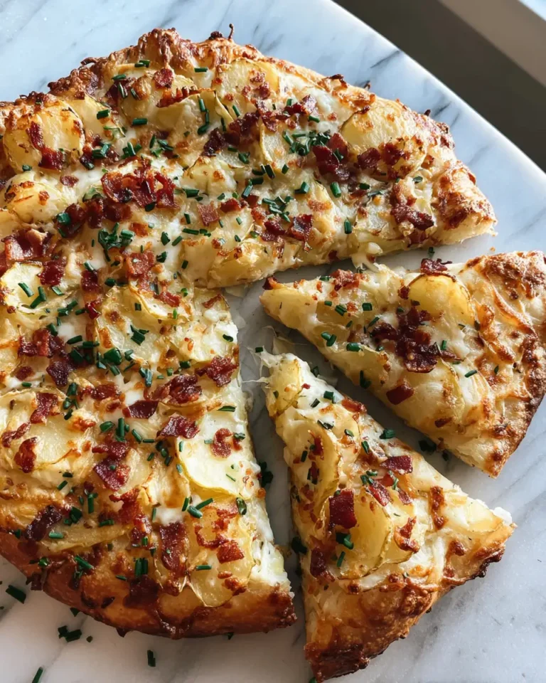 Smashed Potato Pizza: A Crispy Twist on Comfort Food - Featured Image