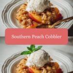 Sweet Summer Bliss Southern Peach Cobbler Delight