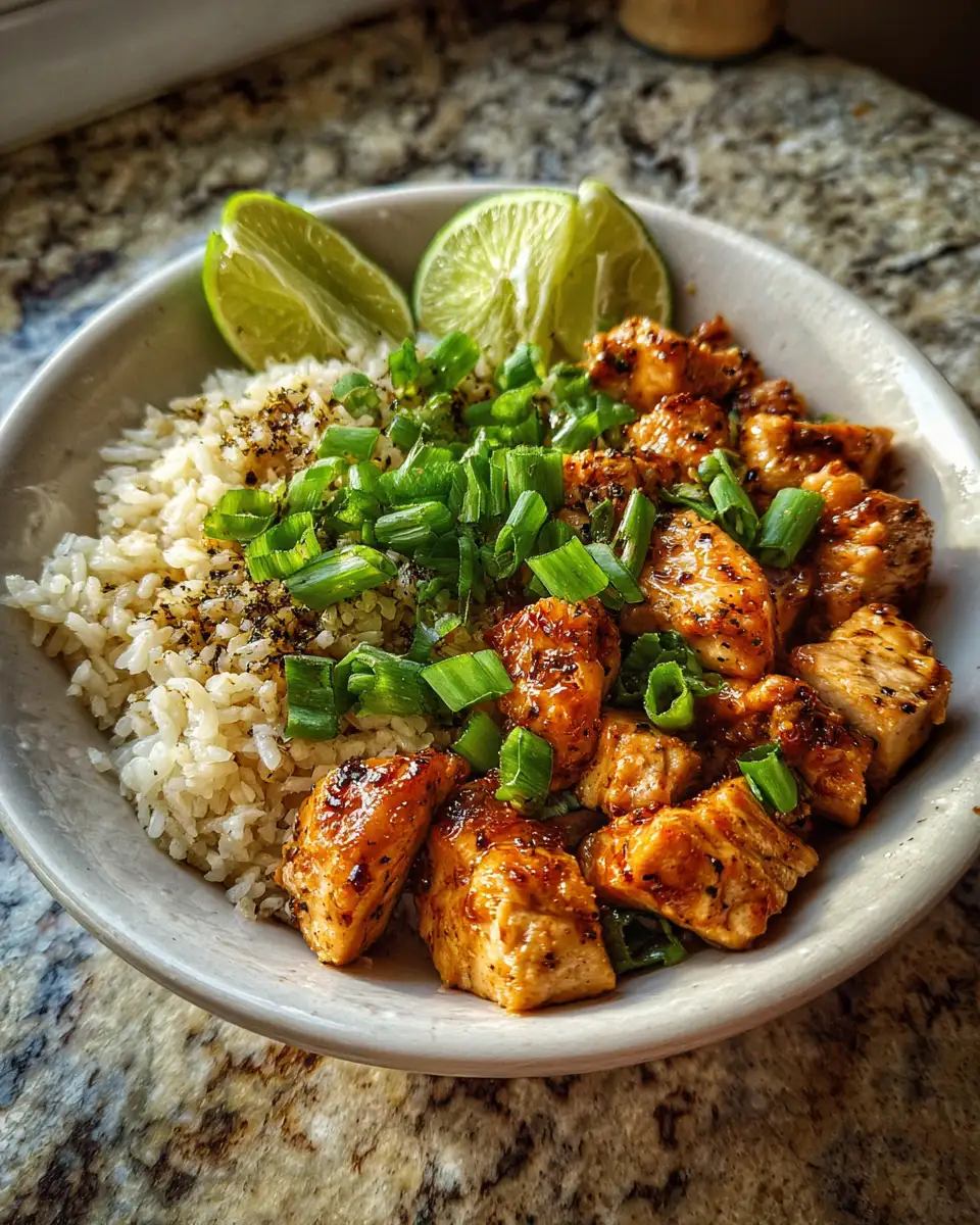 Ingredients for Sizzling Flavors: Discover the Ultimate Spicy Garlic Chicken Bowl