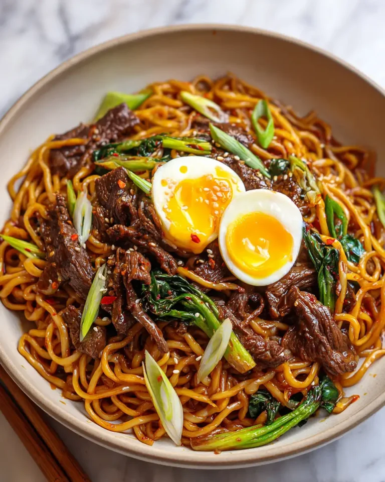 Sizzle into Flavor: Spicy Korean Beef Noodles Delight - Featured Image