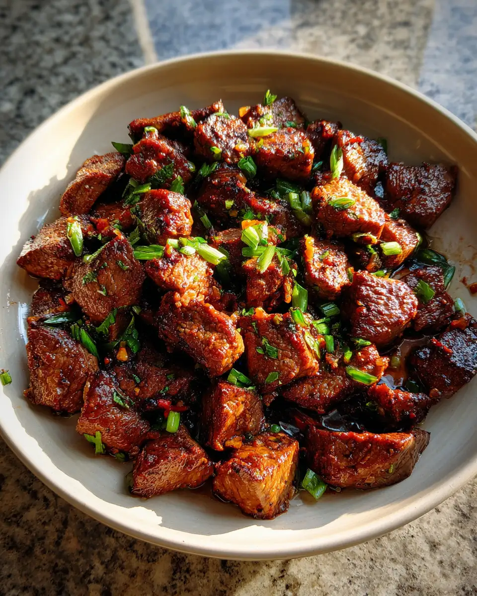 Final dish - Sizzling Steak Bites: Your Next Quick and Delicious Dinner Fix