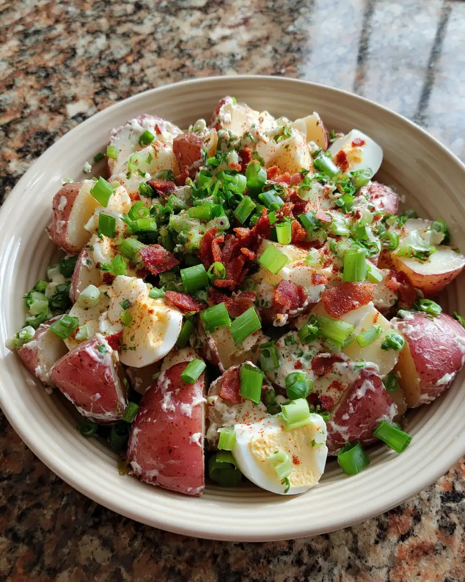 Ingredients for Sizzling Steakhouse Potato Salad Perfection