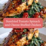 Irresistible Sundried Tomato Spinach and Cheese Stuffed Chicken Delight