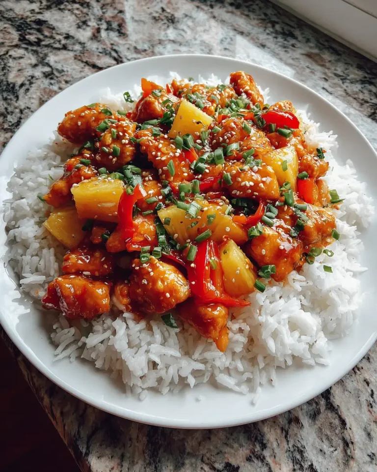 Sweet Chili Pineapple Chicken: A Tropical Twist on Dinner Delight - Featured Image