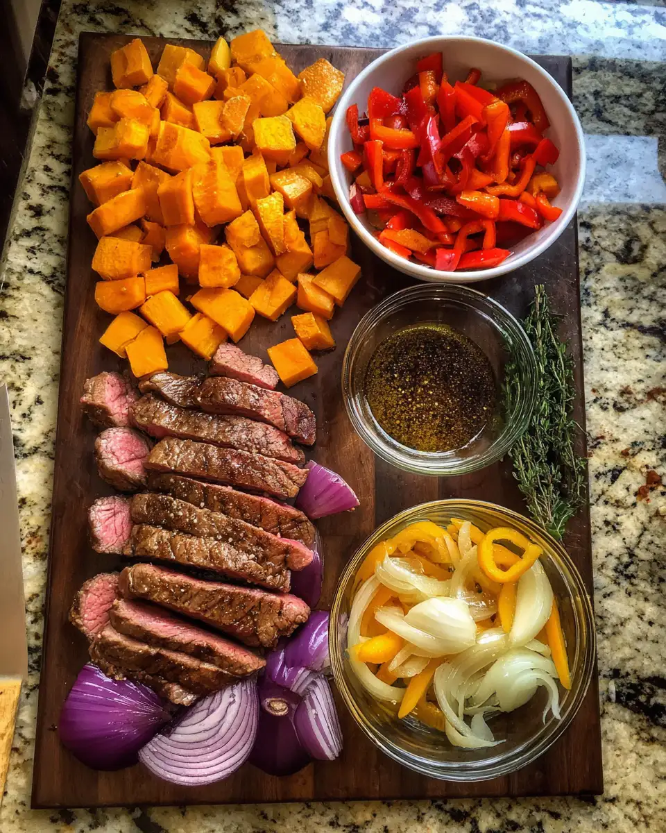 Savor the Flavor: Irresistible Sweet Potato Steak Bake Delight 4 Ingredients for Savor the Flavor: Irresistible Sweet Potato Steak Bake Delight
