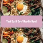Savor the Flavor: Thai Basil Beef Noodle Bowl Extravaganza