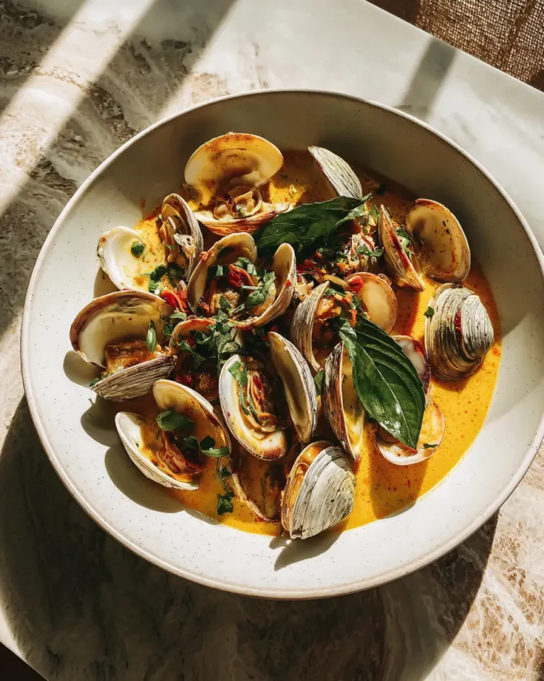 Dive into Flavor: Thai Coconut Curry Clams Extravaganza - Featured Image