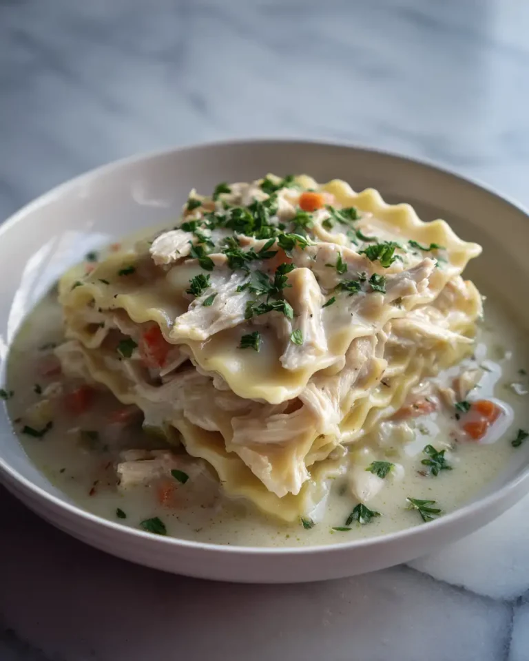 Cozy Up with Creamy White Chicken Lasagna Soup - Featured Image