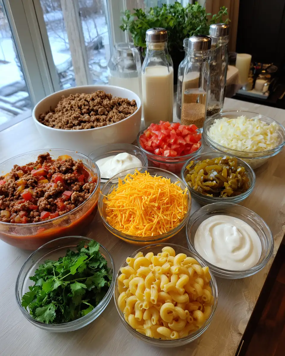 Irresistible Cheesy Beef Taco Pasta: A Flavor Explosion in Every Bite 4 Ingredients for Irresistible Cheesy Beef Taco Pasta: A Flavor Explosion in Every Bite
