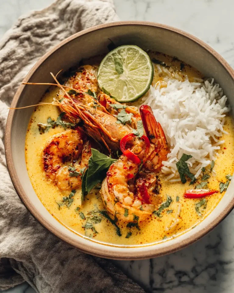 Zesty Flavors Unite: Dive into Coconut Lime Shrimp Curry Bliss - Featured Image